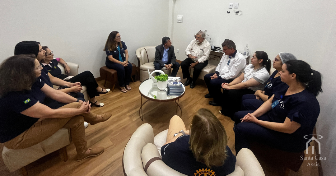 Santa Casa de Assis recebe visita do Governador do Rotary International – Distrito 4510