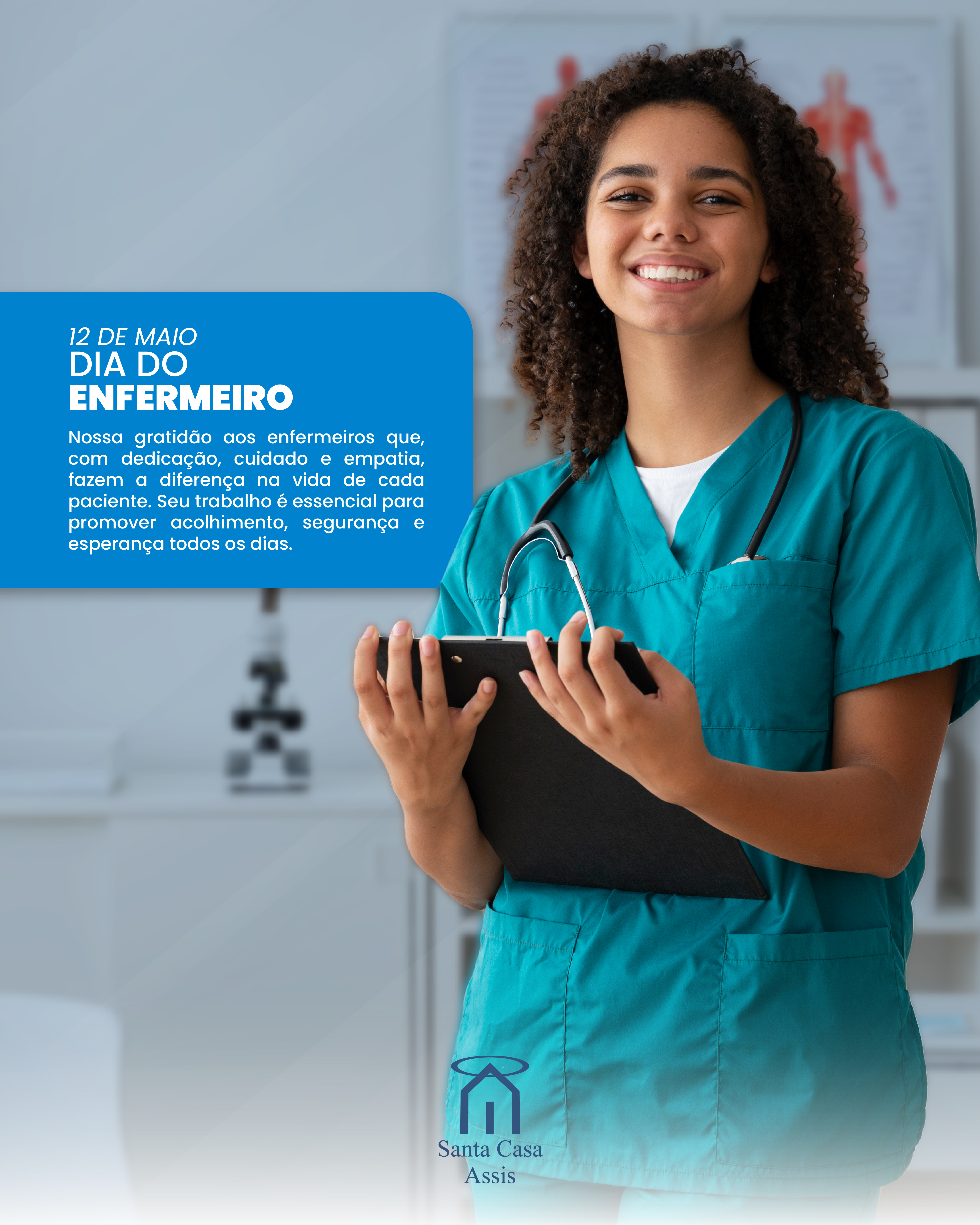 Parabéns aos enfermeiros: dedicação e cuidado que fazem a diferença na assistência à saúde
