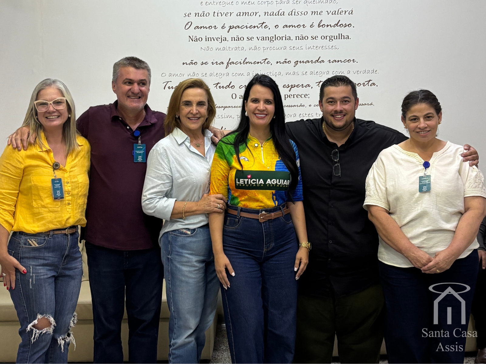 Deputada Estadual Letícia Aguiar visita Santa Casa de Assis e anuncia repasse de R$ 200 mil em emenda parlamentar